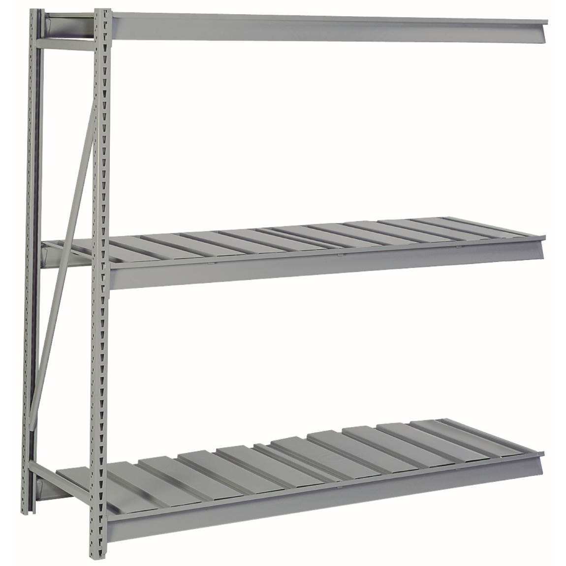 Bulk Storage Rack with Ribbed Decking Add-On
