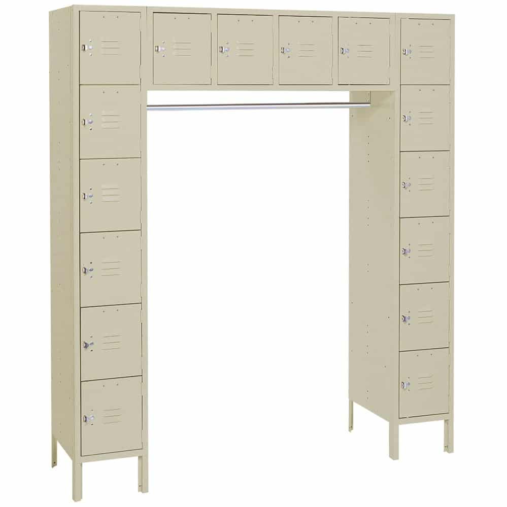 16 Door Metal Locker LockeRack® System