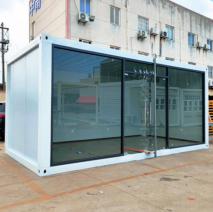 Slovenia Portable Cheap Temporary Simple Storage Demountable 20ft 40ft Modular Container Workshop Worker Houses