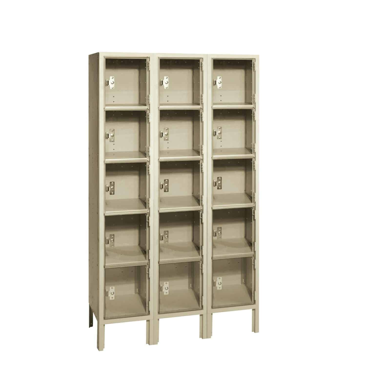 ClearSight Five Tier Locker – 3 Wide