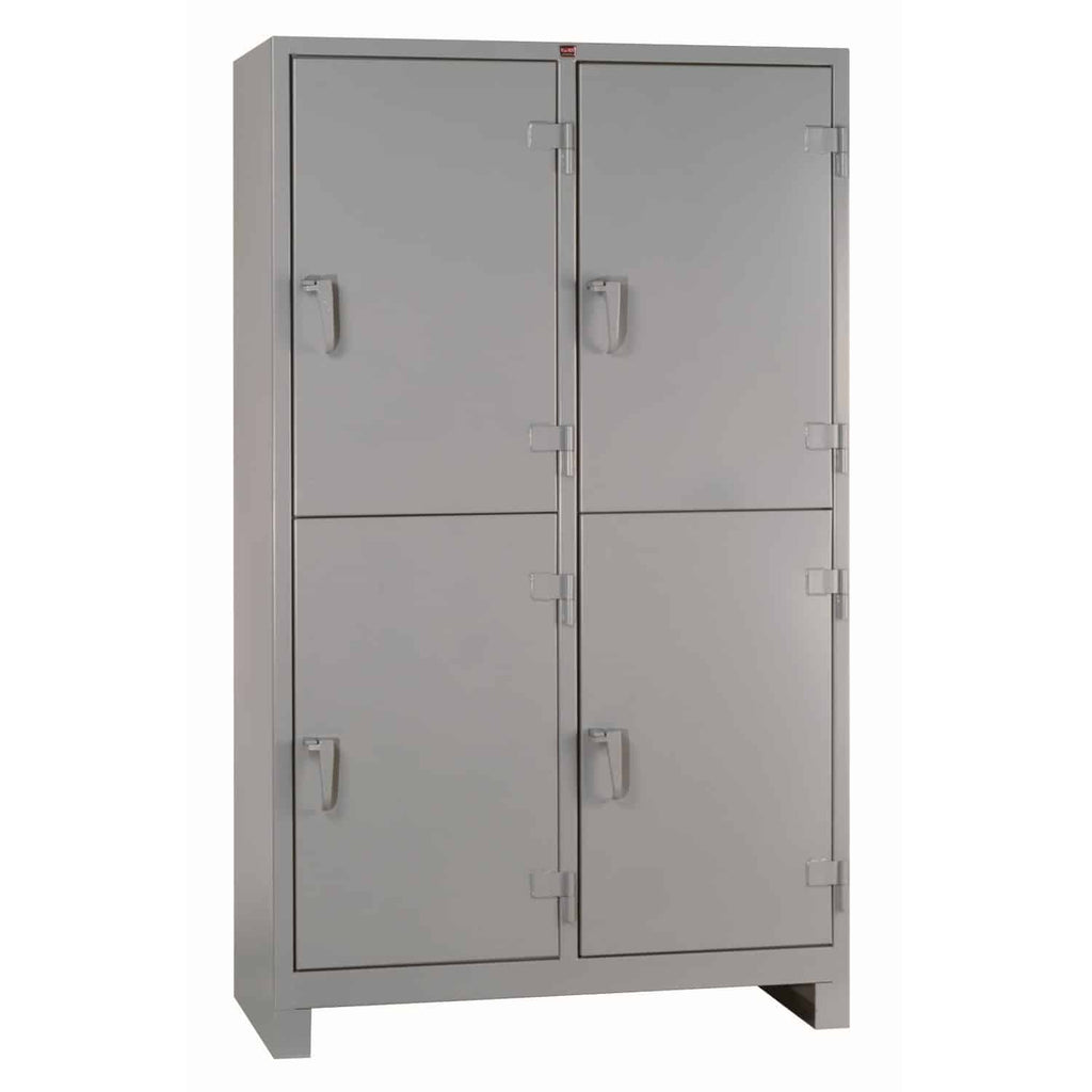 All-Welded Steel Industrial 4 Door Storage Cabinet