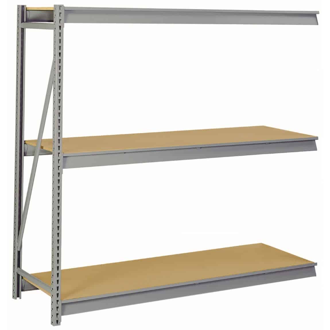 Bulk Storage Rack with Particle Board Decking Add-On