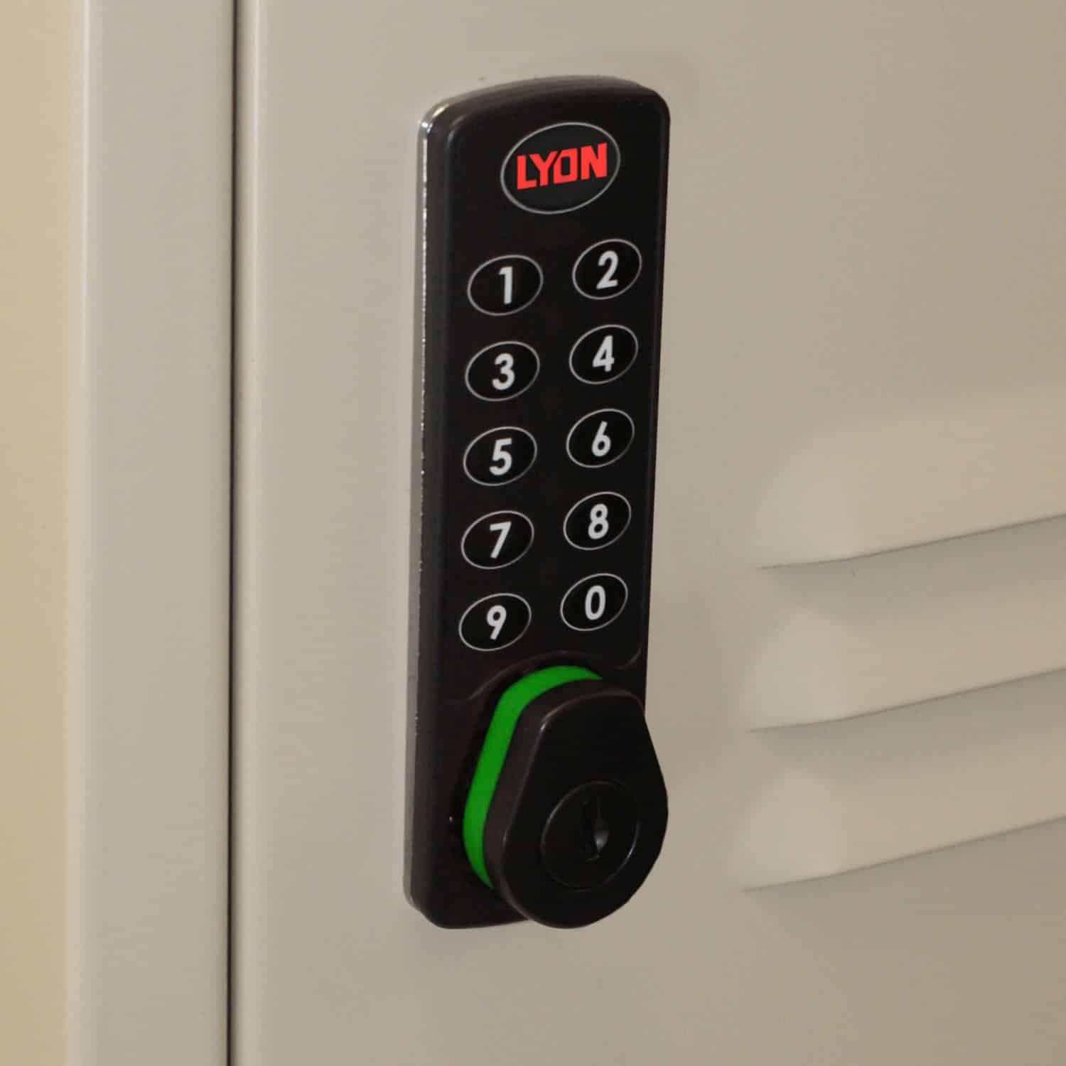 18 Door Metal Locker With Digital Locks